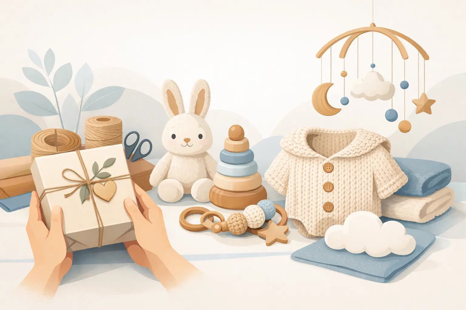 Premium Babygeschenke handgemacht wählen
