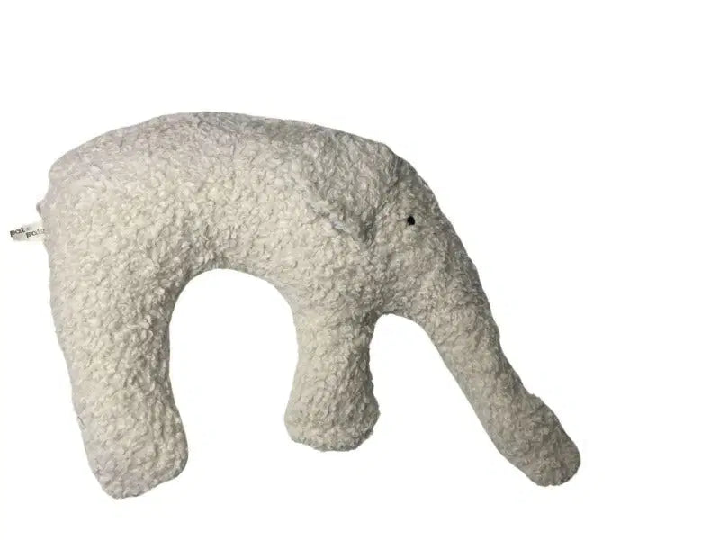 Bio Kuschelkissen Elefant naturweiss - PAT & PATTY