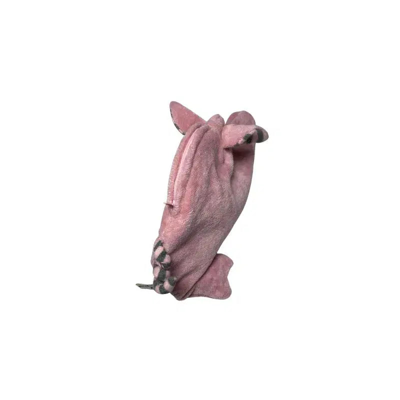 Bio Wärmekissen Schwein aus Bio-Baumwolle mit Kirschkern Füllung Samt