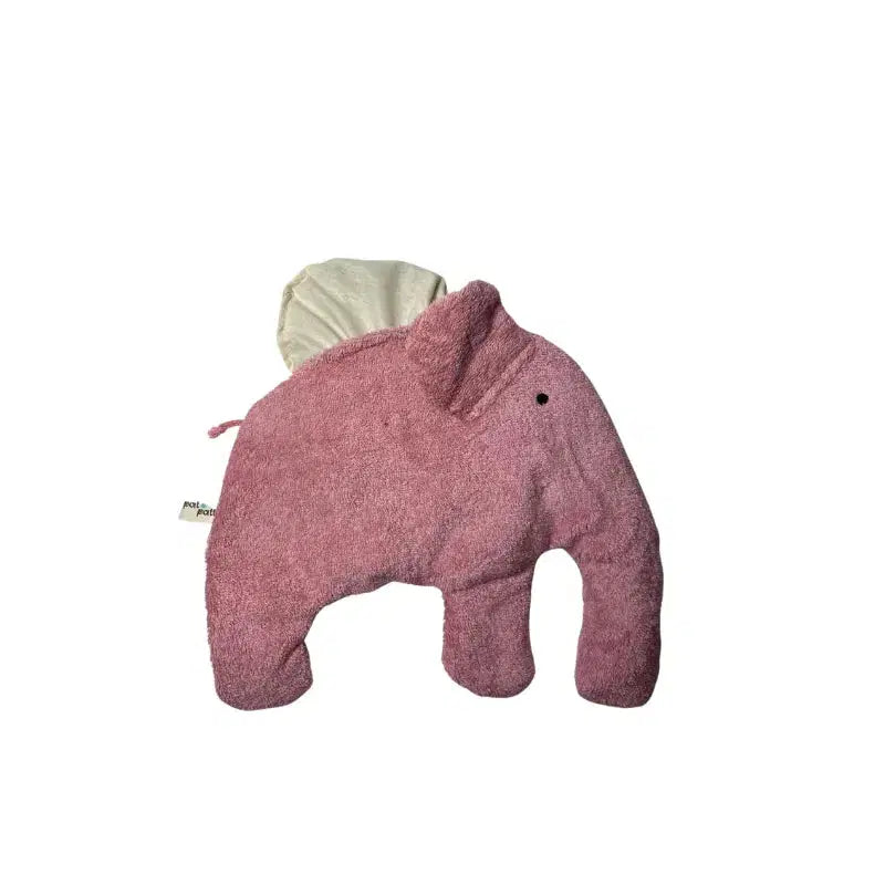 Bio Wärmekissen Elefant mit abnehmbarer Baumwollhülle – PAT & PATTY