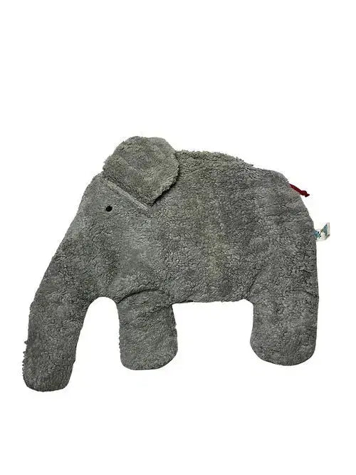 Bio Wärmekissen Elefant aus nachhaltigem Stoff – PAT & PATTY