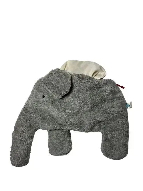 Weiches Bio Wärmekissen Elefant aus Natur-Baumwolle – PAT & PATTY