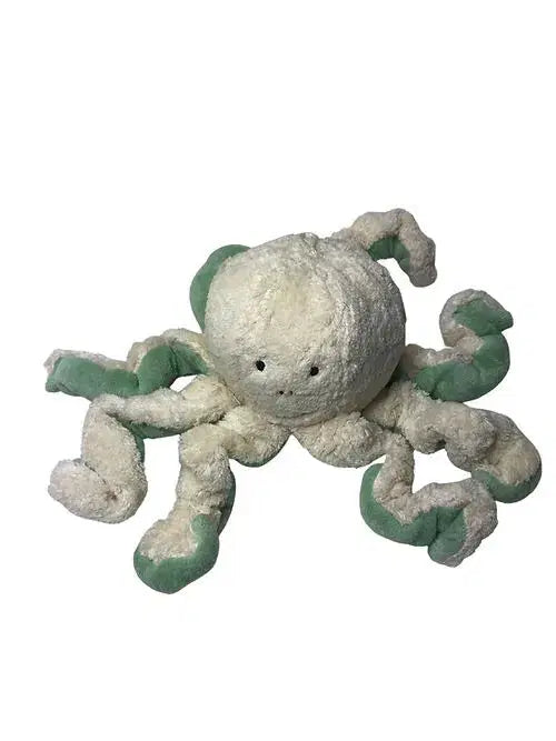 Handgefertigtes Bio Oktopus Kuscheltier Mit Geflochtenen Armen – Von PAT & PATTY, Weicher Und Nachhaltiger Begleiter Für Kinder